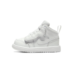 Air Jordan 1 Mid Triple White TD AR6352-126 22 gray
