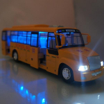 Mada Mokyklinio Autobuso Modeliai Žaisliniai Automobiliai Lydinys