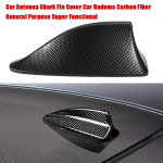Car Antenna Shark Fin Cover Car Radome Carbon Fiber General Purpose Super Functional juoda
