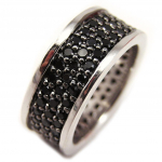 Alliance Argent 'Romy' Noir
