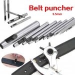 1vnt 3,5 mm plieninio tu&scaron;čiavidurio odinio diržo apvalios skylės perforatorius &bdquo;pasidaryk pats&ldquo;. 3.5mm Punch