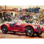 Deimantinis siuvinėjimas 5D &bdquo;pasidaryk pats&ldquo; deimantinis dažymas klasikinių automobilių mozaikos paveikslėlis namų dekoravimui 20X30CM