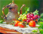 Diamont Painting Food 5D Deimantinis dažymas kryželiu Daimond Painting Full Drill 15*20cm