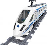 Technic Prabangus greitasis traukinys statybiniai blokai Miesto transporto serija su mažomis figūrėlėmis Plytos Žaislai Vaikams &Scaron;ventinė Gimtadienio dovana