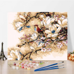 Namų dekoravimas Skaitmeninė aliejinė tapyba Meno numeriai Aliejinė tapyba &bdquo;Pasidaryk pats&ldquo; Tapyba pagal numerius Drobė 40x50cm no frame