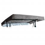 Vir&scaron;utinis uždangalas nuo lietaus Atsparus lietui Lotus Leaf Park lietaus stogelio dangtis lauko kiemo sūpynės lubų dangtis sodo hamako uždangalas 195*125*15cm