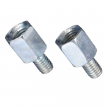 2 vnt veidrodžio adapterio priedai Motociklo motoroleris