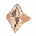 Asmenybė Aukso spalva Bling Reljefiniai Žiedai Blizgūs Tu&scaron;čiaviduriai Tekstūros parei&scaron;kimas Papuo&scaron;alai Vakarėlis Vestuvės Moteris Neįprasti pir&scaron;tų žiedai 7