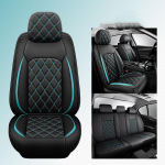 5 vietų automobilio sėdynės pagalvėlė Odinis sėdynės užvalkalas Atsparus dilimui ir patvarus Nei&scaron;imama sėdynė