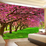 Landscape Forest Series Gobelenai Sienų apdaila Sienų audeklai Namai Miegamojo prie lovos Fono audinys Menas Sienų audeklo tapyba 230x150cm