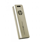 HP x796w USB 3.1 Flash Drive 32GB 64GB 128GB 256GB, Push and Pull dizainas, metalinis korpusas staliniams ne&scaron;iojamiesiems kompiuteriams Macbook TV 128GB pilka