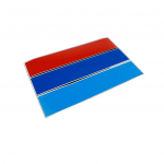 NAUJA M Spalva Automobilių grotelių lipdukas M juostelė Lipdukas Vinilo ženklelio lipdukas įvairiaspalvis