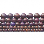 4-12 mm 32-89 vnt natūralūs Zijin akmens karoliukai papuo&scaron;alams gaminti pasidaryk pats apyrankės karoliai 6mm 61pcs