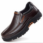 100 % natūralios odos avalynė Vyri&scaron;ki batai Mink&scaron;ta karvės oda Verslo avalynė Storas Padas Vyri&scaron;ki laisvalaikio batai Slip-on 43
