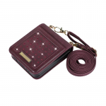 Crossbody Bag dėklas, skirtas Samsung Galaxy Z Flip 3 Z Flip 4 5G S23 S22 Utlra S21 Plus S20 FE A13 A54 A52 Flash odinis telefono dangtelis Piniginės smūgiams atsparus dėklas Samsung Z flip 3 rožinė