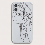 Animacija Lovely Fashion Mink&scaron;tas telefonas skirtas iPhone 7 XS 14 Pro 8 12 XR Plus Max 11 X 6 13 Mini 6s Silikoninis tiesus silikoninis dėklo dangtelis Iphone 6 Quotation