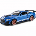 Greitis ir Ares Mustang 1:32 mastelio lydinio žaislinis automobilio liejimo modelis, dekoratyvinis modelis, vairo pakaba, mažos transporto priemonės, žaislai vaikams, vaikino dovana