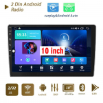 2 Din Android 7 9 10 colių automobilinis multimedijos vaizdo grotuvas Universalus stereo radijo GPS skirtas Volkswagen Nissan Hyundai Kia Toyota