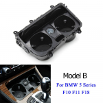 Automobilio priekinės centrinės konsolės gėrimų puodelių laikiklio mazgo keitimas, skirtas BMW 5 serijai F10 F11 F10LCI F11LCI 520 523 525 528 530 Model B