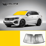 Automobilio saulės skydelis Priekinio stiklo saulės skydelis Apsauga nuo UV spindulių Automobilio priedai Volkswagen VW Front 1 PCS