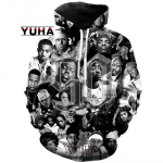 Visų pasaulio &scaron;alių vėliavos 3D spausdintas vyri&scaron;kas gobtuvas Harajuku Madingas megztinis Unisex laisvalaikio megztinis Gatvės apranga su gobtuvu L