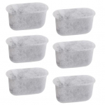 6 vnt bambuko anglies vandens filtrai, skirti Cuisinar-t kavos aparatams 6pcs