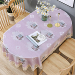 Europos siuvinėjimo staltiesė ovali staltiesė Svetainės staltiesė Stačiakampė arbatos stalo staltiesė Mažas dengiantis rank&scaron;luostis 130x 180cm ellipse