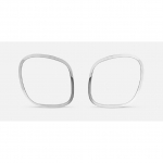 2pcs Car Taillight Rear Lamp Frame Trim Cover Sticker Decoration Shell Housing For Smart fortwo 453 Car For 453 fortwo white