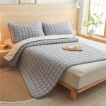 Vandeniui atsparus čiužinio padas Antibakterinis ir erkėms atsparus lovos kilimėlis, neslystantis čiužinio užvalkalas, atsparus vandeniui, storas, dygsniuotas lovatieses(Jokių pagalvių užvalkalų ) 120x200cm(47.2x78.7 inch)