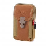 Sportinis juosmens krep&scaron;ys Juosmens ki&scaron;enės Lauko mažas drobės ne&scaron;iojimo dėklas Kortelių laikiklis Juosmens krep&scaron;ys juoda