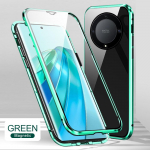 360&deg; metalinis buferio adsorbcinis magnetinis atverčiamas dėklas, skirtas Honor Magic5 Lite 5g Dvipusis grūdintas stiklas Coque Honer Magic 6 Lite 5g For Magic5 Lite 5G