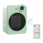 2000 W jutiklinis ekranas erdvės &scaron;ildytuvas Elektrinis &scaron;ilto oro aparatas PTC keraminis &scaron;ildymas 70 laipsnių plačiakampis oras žalia