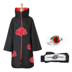 Unisex Halloween Cosplay uniforma apsiaustas Naruto Uchiha Sasuke Cosplay kostiumas chalatas uniforma XS