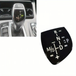 1vnt automobilio perjungimo rankenėlės skydelio pavarų mygtuko dangtelio lipdukas, skirtas BMW 1 2 3 5 serijai X3 X4 X5 X6 F30 F10 F32 F25 F15 F16 be M emblemos Short