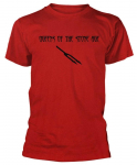 Queens Of The Stone Age Deaf Songs Raudoni Unisex Mar&scaron;kinėliai S