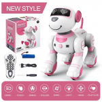 I&scaron;manieji elektroniniai gyvūnai naminiai gyvūnėliai RC robotas, &scaron;uo, balsas, nuotolinio valdymo pultas žaislai Juokingi dainuojantys &scaron;okantys robotai &scaron;uniukai, programuojama edukacinė dovana vaikams