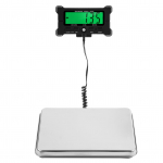 264 Lbs elektroninės pa&scaron;to svarstyklės 10 g tiksliai integruotos nerūdijančio plieno skaitmeninės svarstyklės su LCD