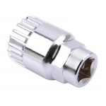 Kalnų dviračio veleno i&scaron;montavimo įrankio a&scaron;ies rankovės fiksuotos dviračio kvadratinės angos a&scaron;is sidabras