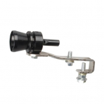 Patvarus automobilio turbo garso duslintuvo i&scaron;metimo vamzdžio nupūtimo vožtuvo simuliatoriaus &scaron;vilpukas juoda