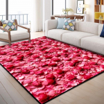 3D kilimas svetainei Spalvingas akmenimis spausdintas kempinės kilimėlis miegamojo virtuvės kilimėliui, neslystantis vonios kambarys 200x300cm