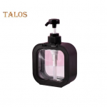 300 ml/500 ml muilo dozatorius, nepralaidus, skaidrus, didelės talpos kelioninis dozatoriaus butelis, skirtas 300ML rožinė