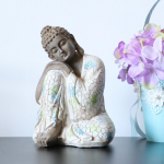 Resin Sleeping Buddha Statue Creative Crafts home and garden Desktop Decoration Sculpture Gift, Good