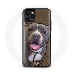 Coque Iphone 12 pro max Grey Pitbull