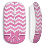 Souris sans fil Pink n&oelig;ud cute