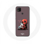 Coque Xiaomi Redmi 9C DeadPool Unicorn Licorne