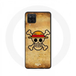 Coque Samsung Galaxy A12 Manga One Piece Tete de Mort