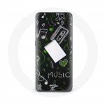 Coque pour Samsung Galaxy A8 2016 Music cl&eacute; de sol