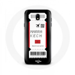 Coque pour samsung galaxy S4 Billet d'avion Marrakech Maroc