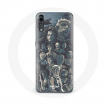 Coque pour Huawei P20 Game of Thrones Saison 8 Le Tr&ocirc;ne de Fer Affiche Personnages Fond Gris