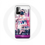 Coque pour Xiaomi Poco M3 Pro Formule 1 Sergio P&eacute;rez Pilote automobile de F1